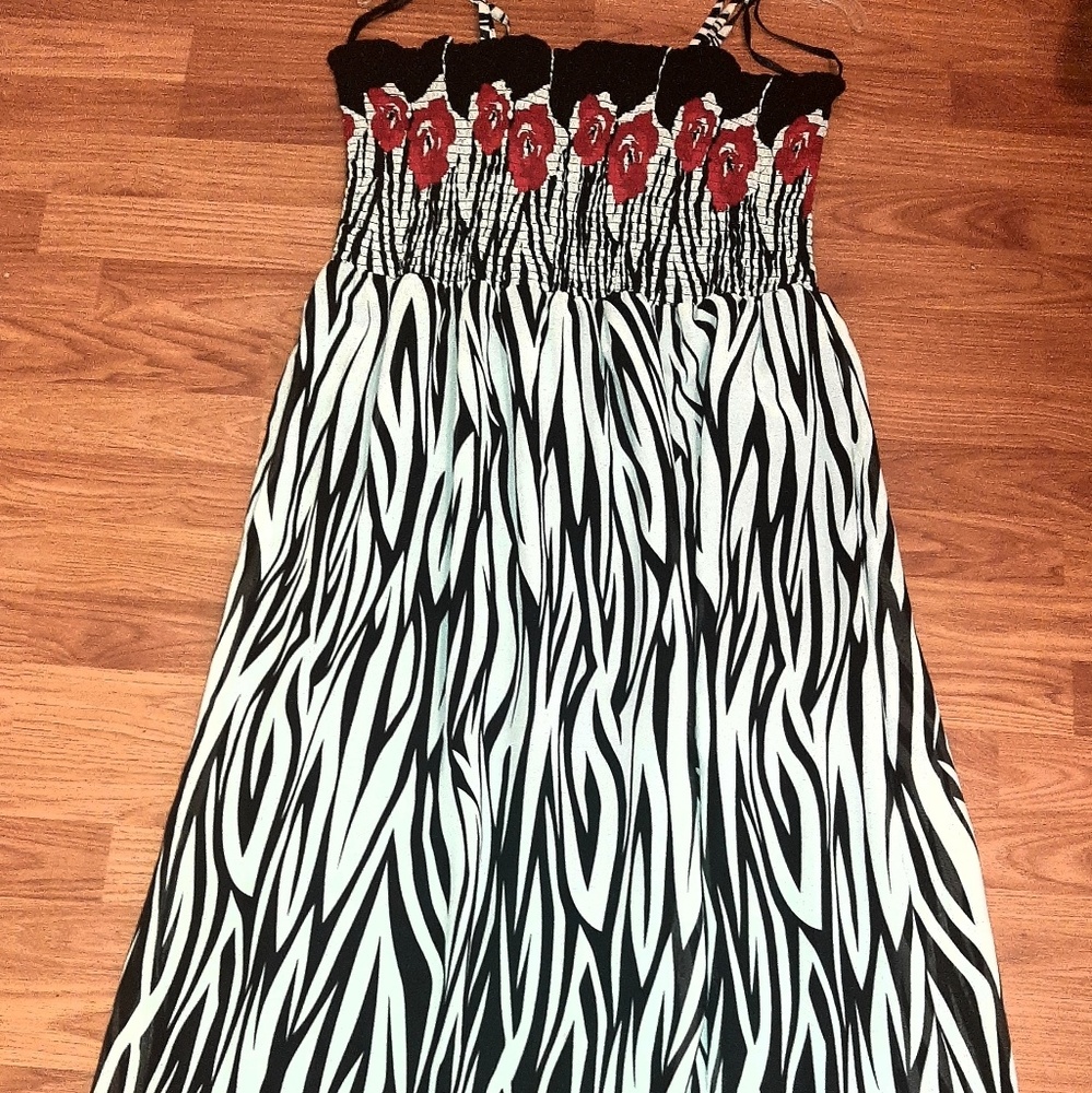 Sexy Vintage  Gypsy PRINT DESIGN SUN DRESS